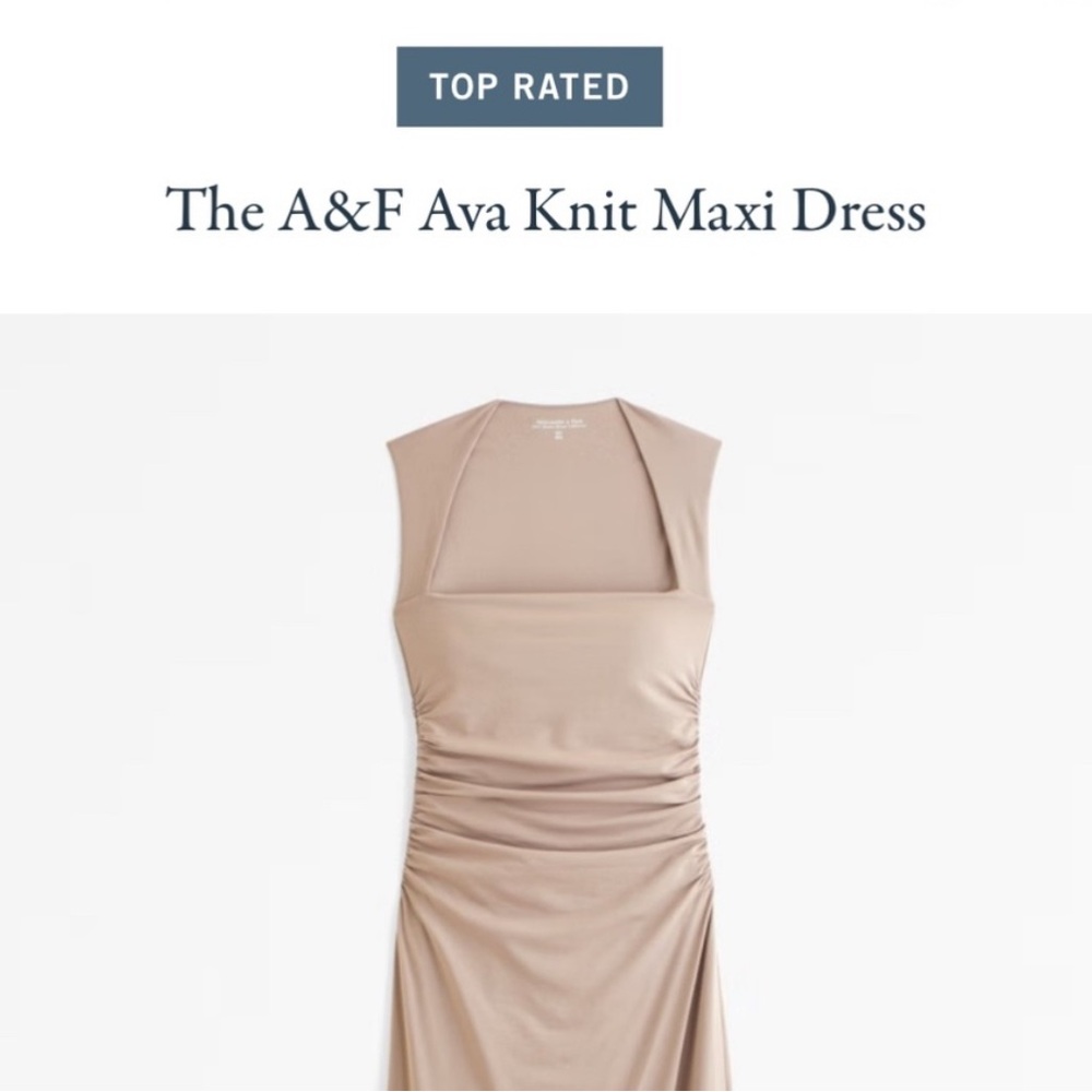 Abercrombie & Fitch Bodycon Dredd with Ruched Sides and side Slit